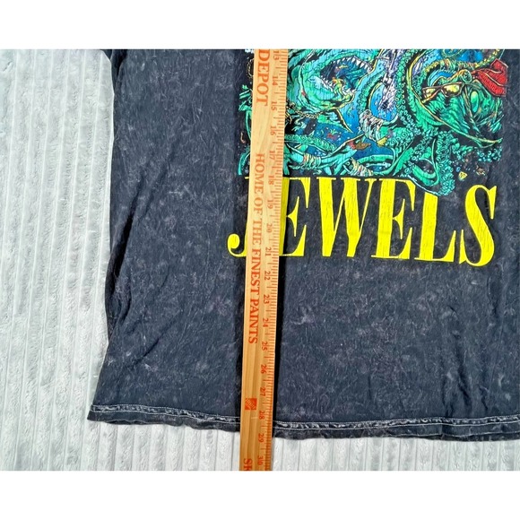 Run The Jewels Acid Wash Short Sleeve Graphic Shirt Men's 2XL Punk Rock Grunge - Picture 5 of 8